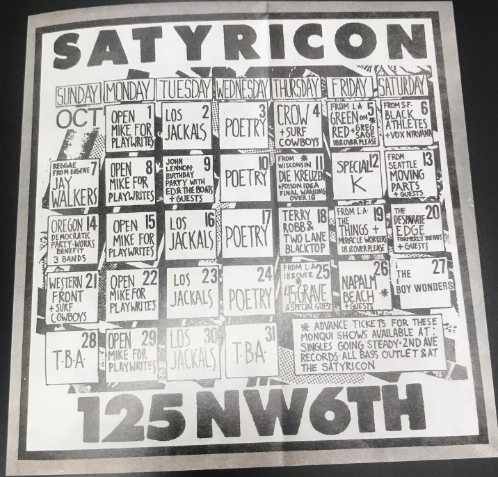 October 1984 Calendar