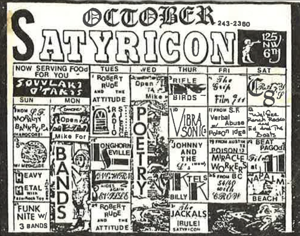 October 1985 Calendar