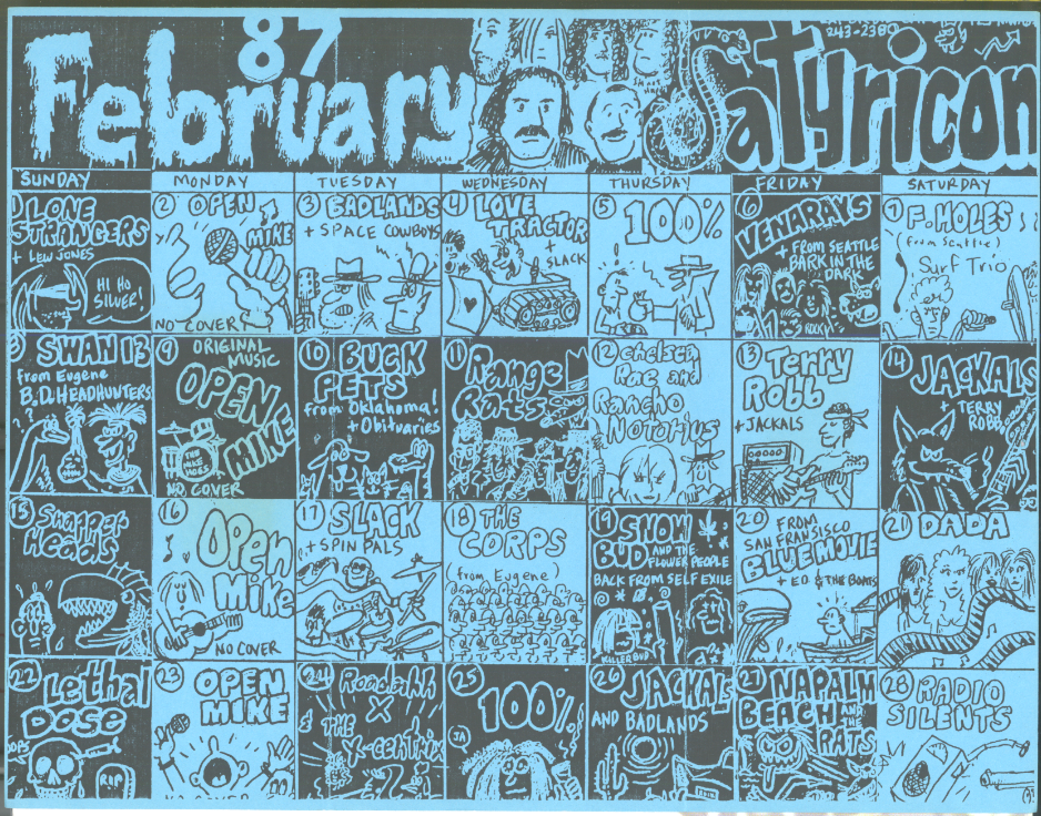 February 1987 Calendar