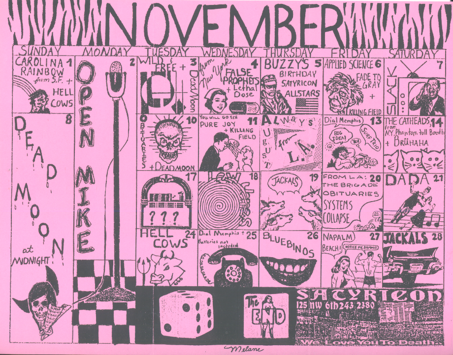 November 1987 Calendar