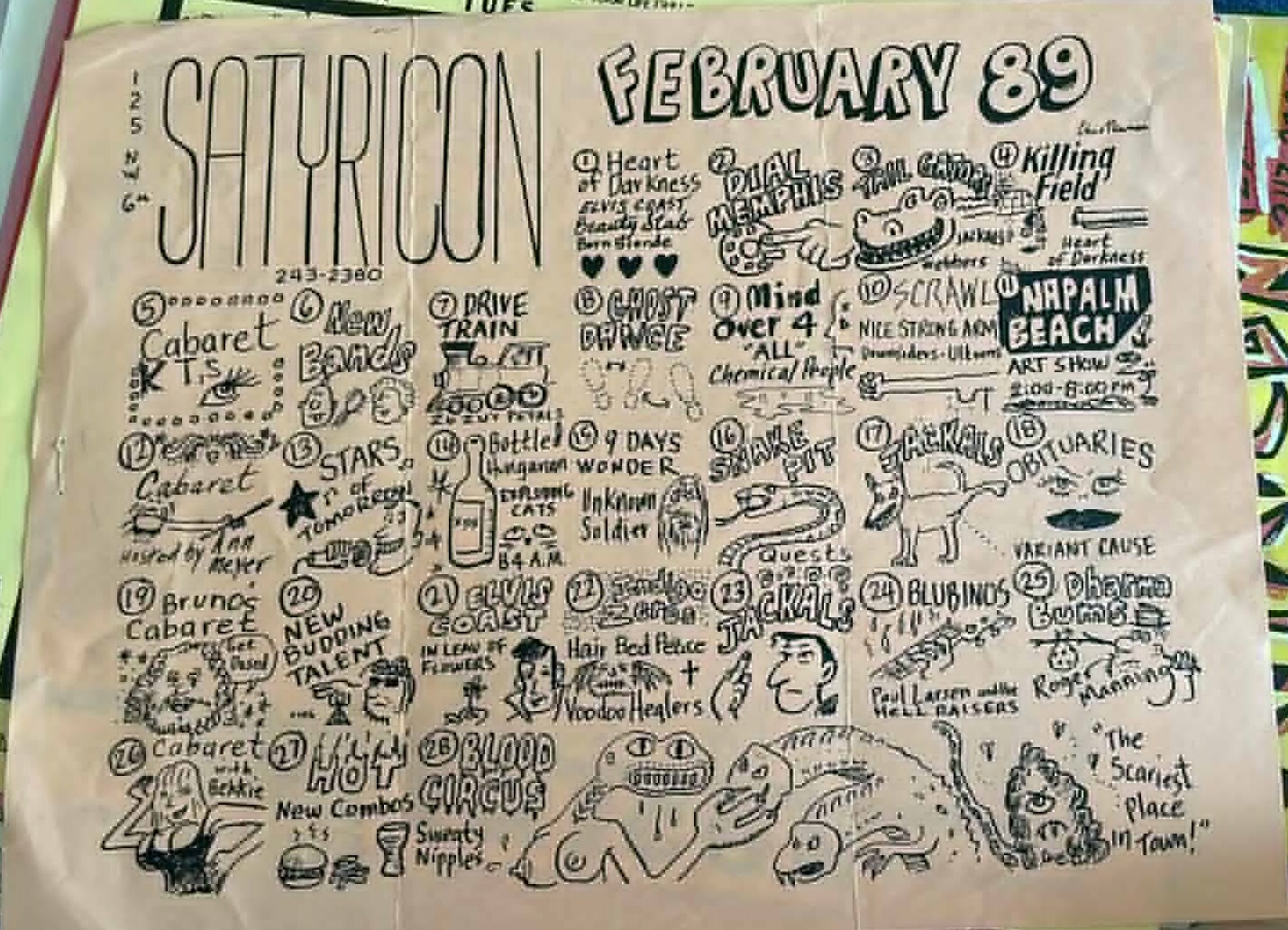 February 1989 Calendar