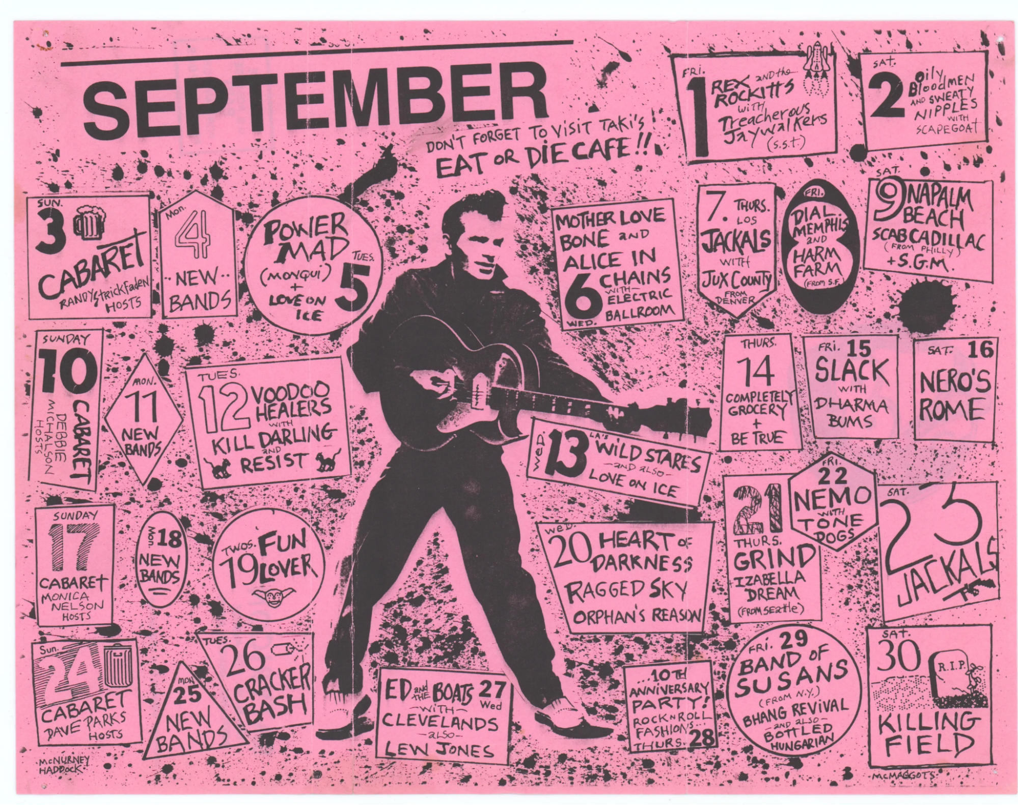 September 1989 Calendar
