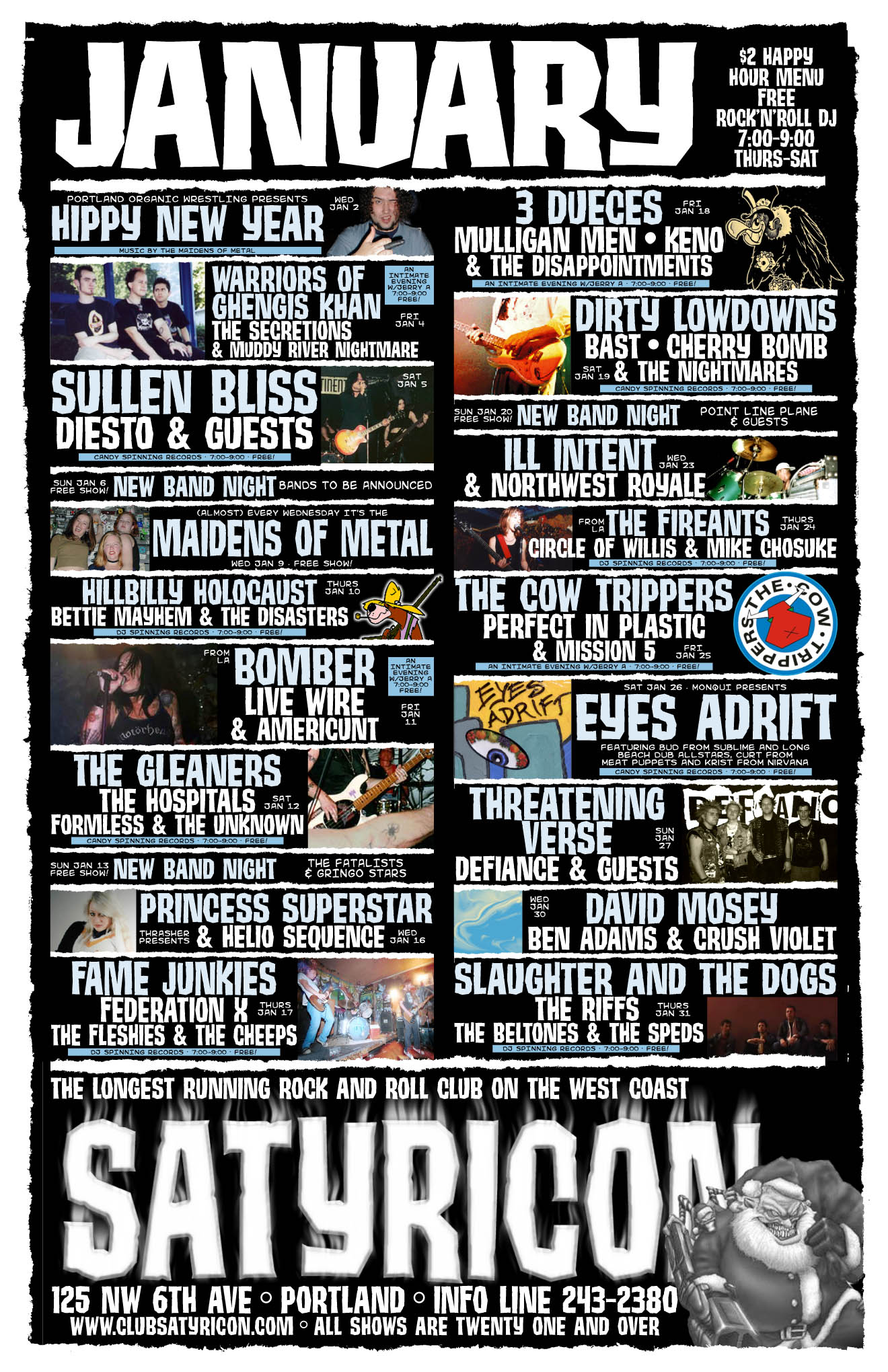 January 2002 Calendar