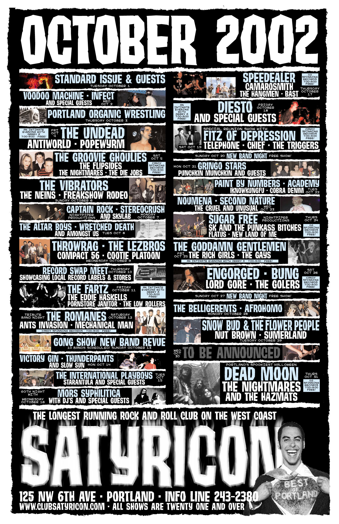 October 2002 Calendar